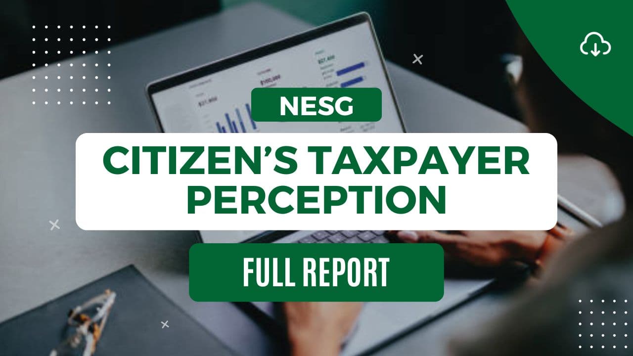 NESG Citizen’s Taxpayer Perception Full Report